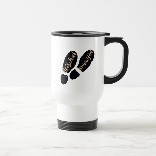 Caneca Térmica Harry Potter | MESCHIEF MANAGED™ Map Pegging (Direita)