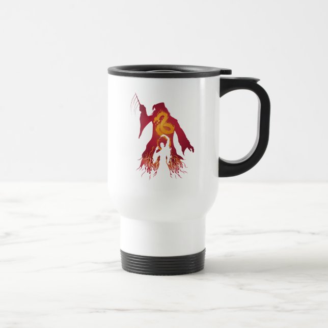 Caneca Térmica Harry Potter| Silhueta Dumbledore (Direita)