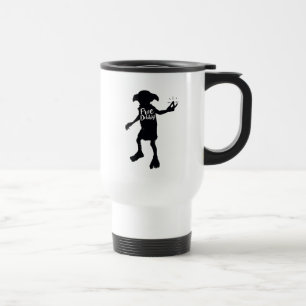 Caneca Térmica Harry Potter   Tipografia Silhouette "Dobby Livre"