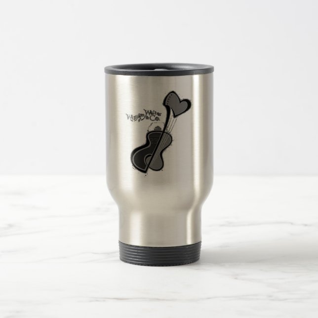 Caneca Térmica HeartGuitarLogoMug (Centro)