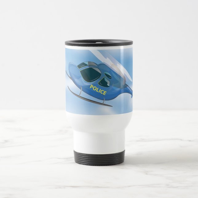 Caneca Térmica Helicóptero da Polícia (Centro)