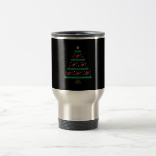 Caneca Térmica Helicóptero Piloto de Natal Feio Presente em Árvor