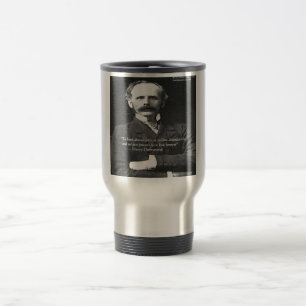 Caneca Térmica Henry Drummond "Amor 4Ever" Presentes de Citação d