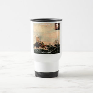 Caneca Térmica Herman Melville Me Chame de Ismael Citação