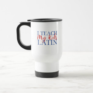 Caneca Térmica Herói latino da escola doméstica PERSONALIZÁVEL
