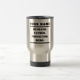 Caneca Térmica Herói personalizado do marido