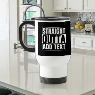 Caneca Térmica HETERO OUTTA - adicione seu texto aqui/crie o seu 