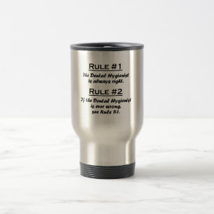 Caneca Térmica Higienista dental da regra