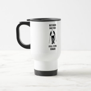 Caneca Térmica Hiker de Tempo de Cheio Médico Aposentado Personal