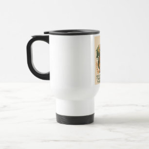 Caneca Térmica Hiperligação de Vintage da Cotação do Adventure Ex