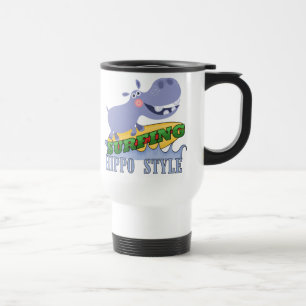 Caneca Térmica Hippopotamus do surfista