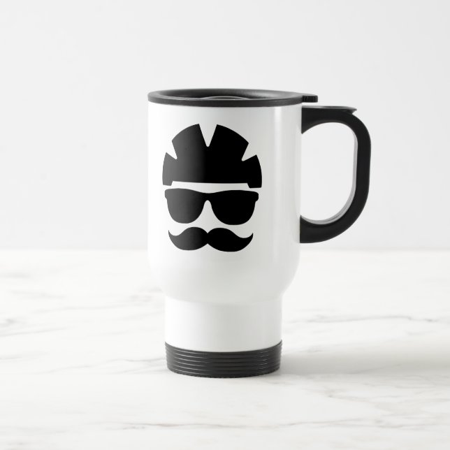 Caneca Térmica Hipster da bicicleta (Direita)
