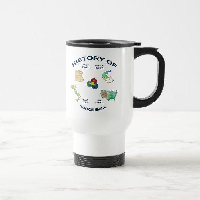 Caneca Térmica História da bola de Bocce (Direita)