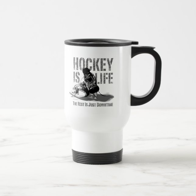 Caneca Térmica Hockey É A Vida (Direita)