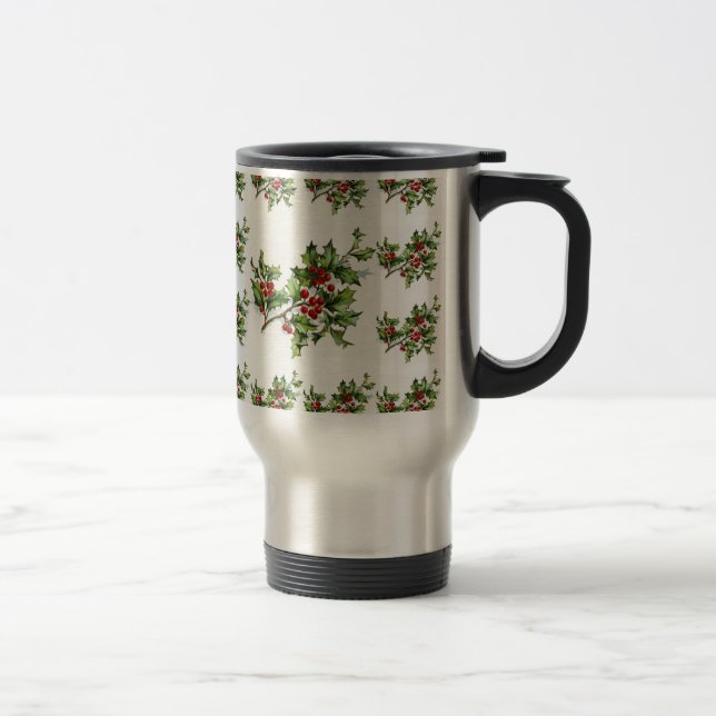 Caneca Térmica HollyBerries 014 (Direita)