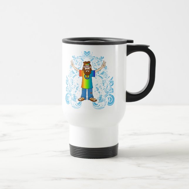 Caneca Térmica Homem da Paz (Direita)