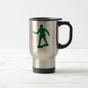 Caneca Térmica Homem do Exército Verde