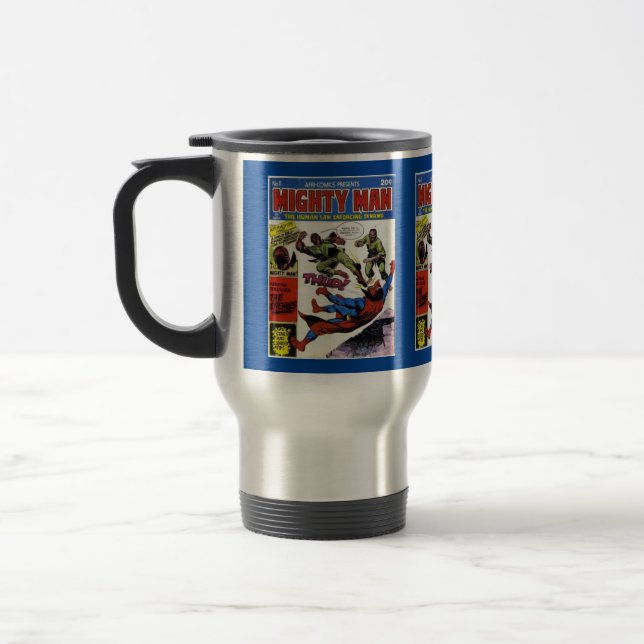 Caneca Térmica Homem-Poderoso 1 (Esquerda)