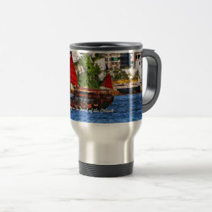 Caneca Térmica Hong Kong Sampan A pérola do Oriente