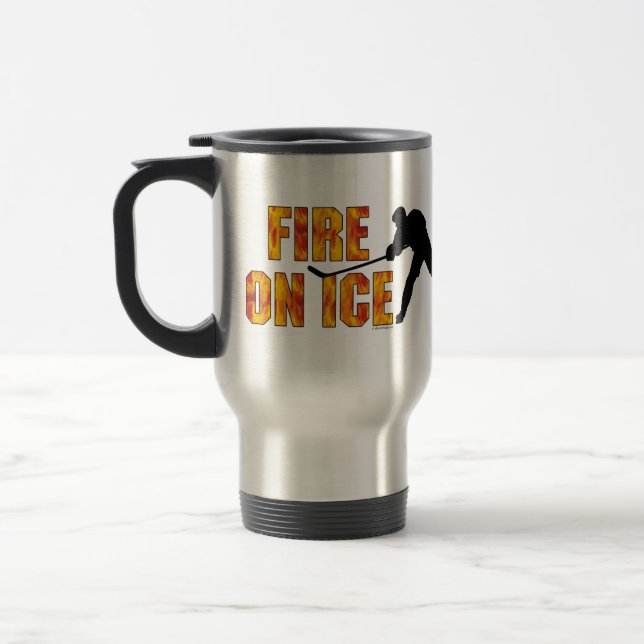 Caneca Térmica Hóquei Fogo No Gelo (Esquerda)