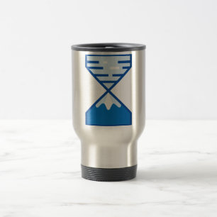 Caneca Térmica Hora Azul Moderna Montanha Natureza