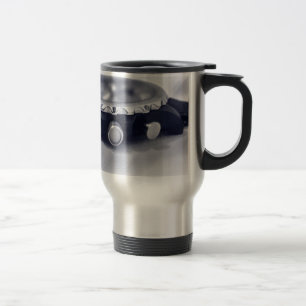 Caneca Térmica hora azul pastel