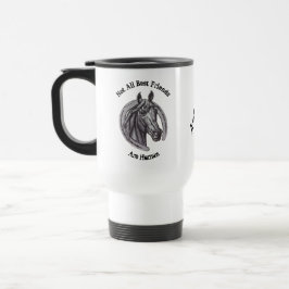 Caneca Térmica Horse Lover Vintage Sketch