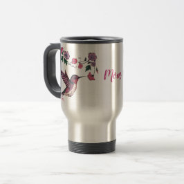 Caneca Térmica Hummingbird e Flores