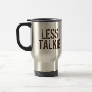 Caneca Térmica Humor de Café Menos Conversa Mais Café