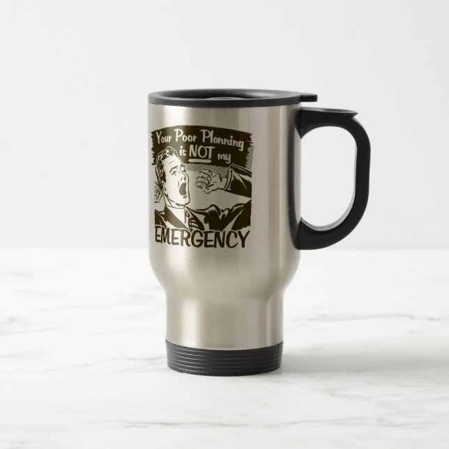 Caneca Térmica Humor do escritório (Direita)