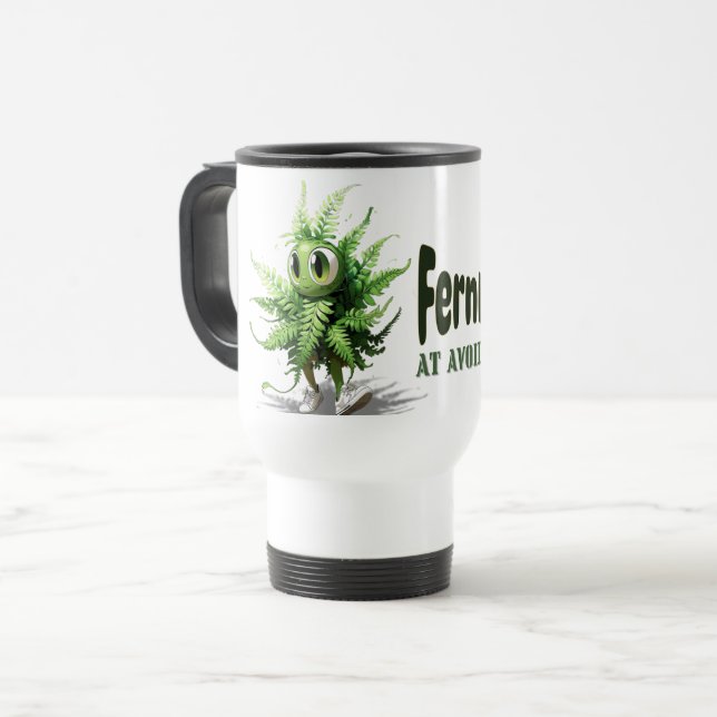 Caneca Térmica Humorous Introvert Plant Lover Mug (Frente Esquerda)