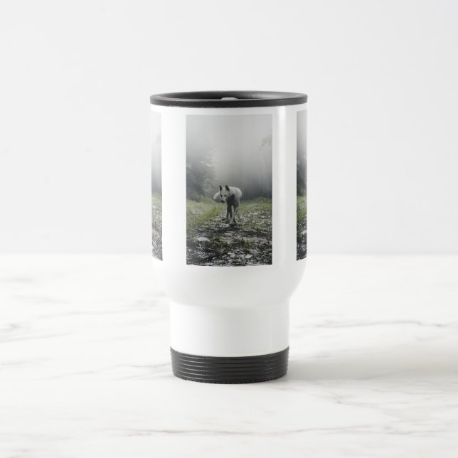 Caneca Térmica Husky Siberiano Branco (Centro)