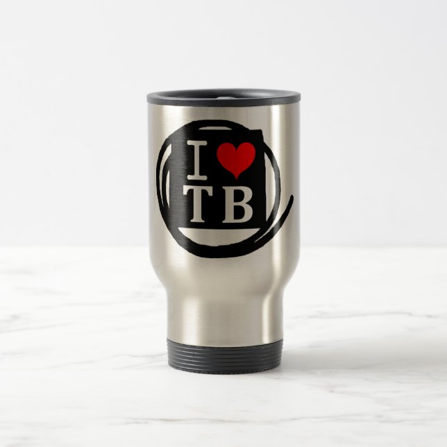 Caneca Térmica I LOVE TB Frost Glass (1 Color) (Centro)