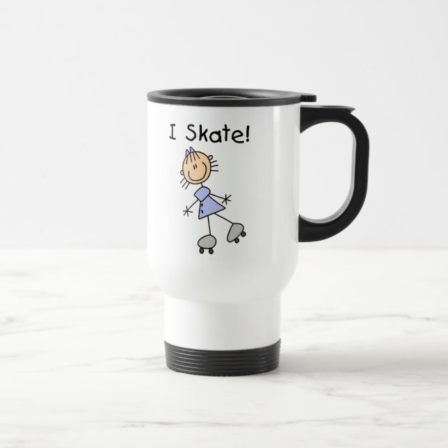 Caneca Térmica I Skate - Rapariga Roller Skater (Direita)