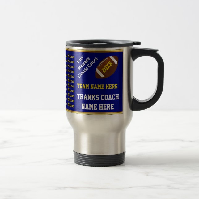 Caneca Térmica Ideias do presente do treinador de futebol dos (Direita)