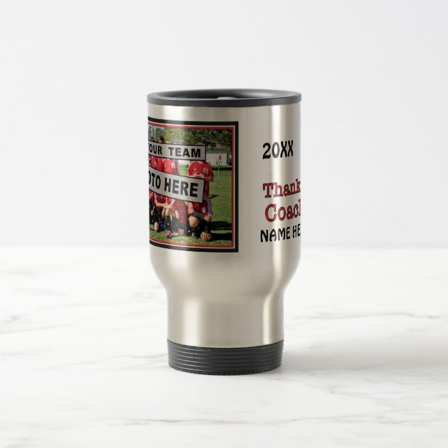 Caneca Térmica Ideias personalizadas do presente para o futebol (Centro)