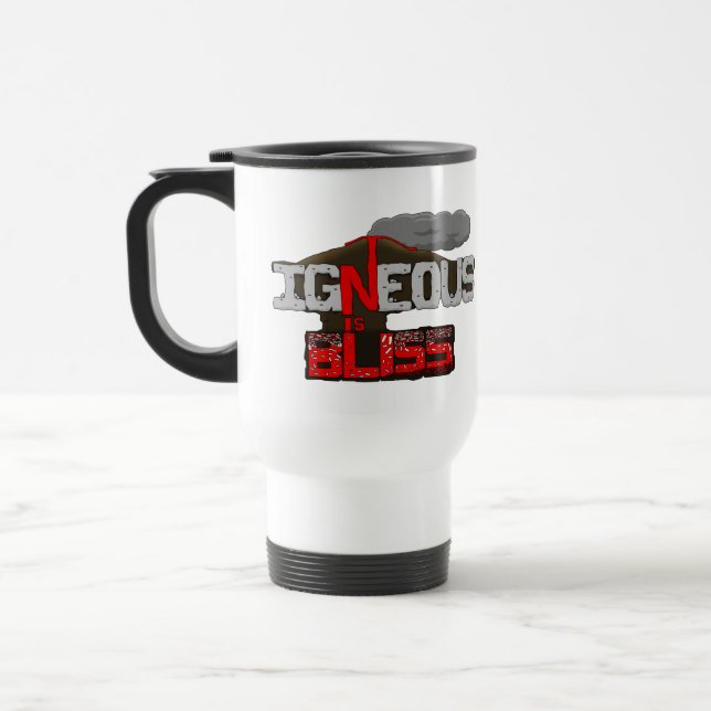 Caneca Térmica Ígneo é Bliss Vulcão (Esquerda)