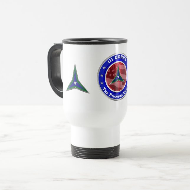 Caneca Térmica III Corps Phantom Corps (Frente Esquerda)