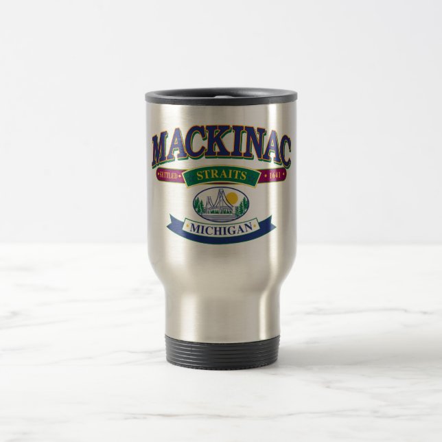 Caneca Térmica Ilha Mackinac, Mackinac, (Centro)