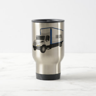 Caneca Térmica Ilustração de desenho animado de caminhão