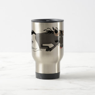 Caneca Térmica Imagem de desenhos animados de geleia engraçada