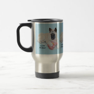Caneca Térmica imagem original de um cão muito bonito