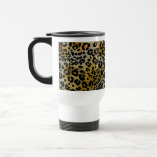 Caneca Térmica Impressão animal do teste padrão da chita