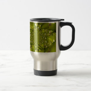 Caneca Térmica Impressão Artística/ Gráfica de Caleidoscópio de B