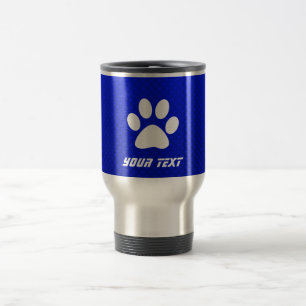 Caneca Térmica Impressão azul da pata