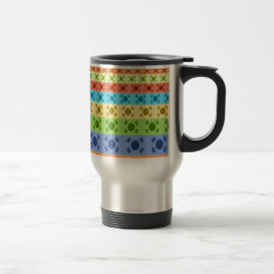 Caneca Térmica Impressão de Arte de Sinalizador Coreano com Vária