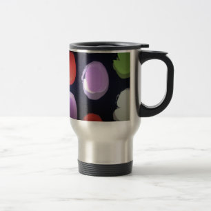 Caneca Térmica Impressão de Bolinhas de de de Padrão Moderno Col