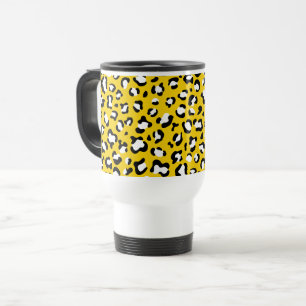 Caneca Térmica Impressão Leopardo, Manchas Leopardo, Leopardo Ama