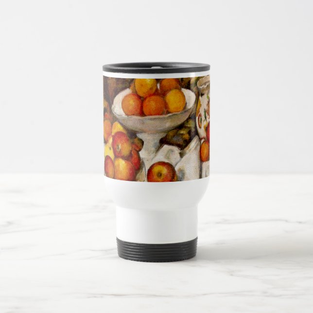 Caneca Térmica Impressionismo de Impressão de Maçãs e Laranjas de (Centro)