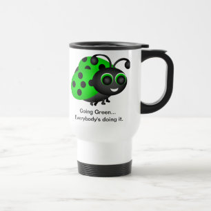 Caneca Térmica Indo para Green Ladybug Mug